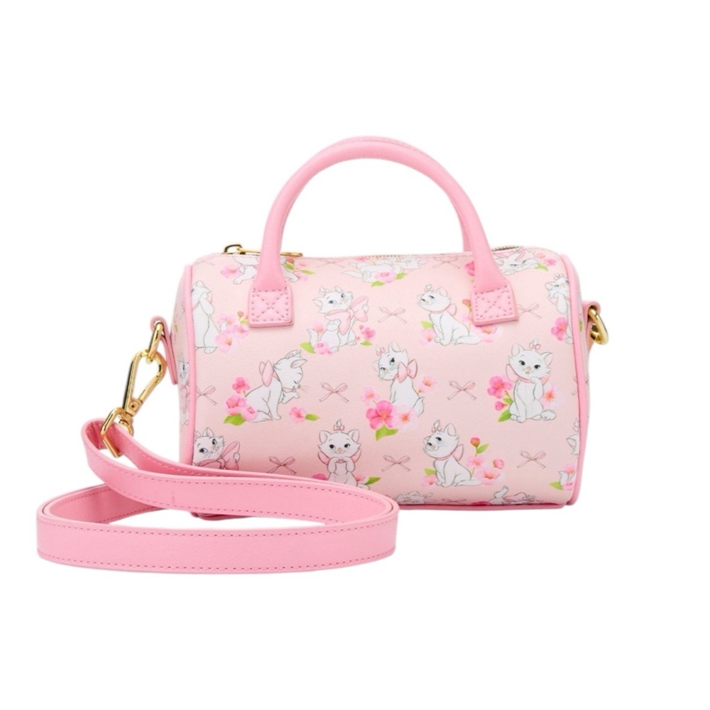 NEW Loungefly Disney The Aristocats Marie Floral Crossbody Bag Purse